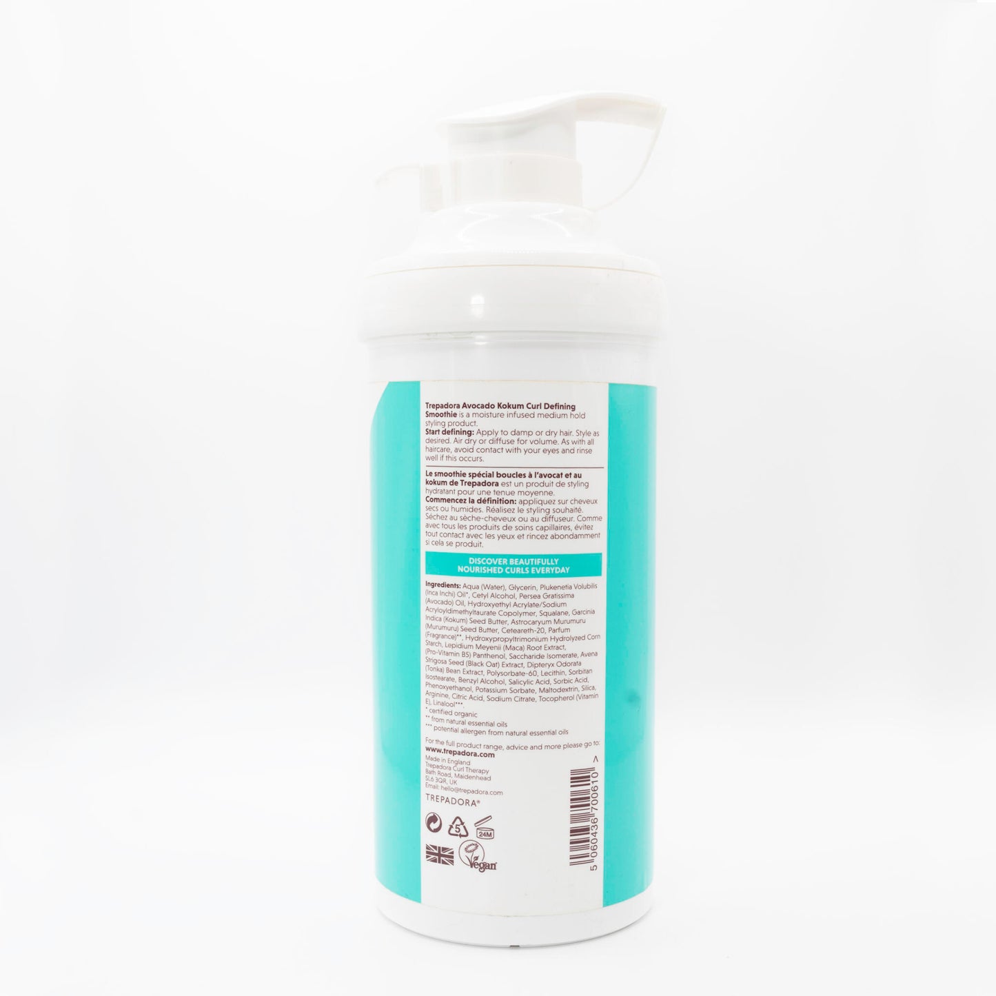 Crema Definición De Rizos Avocado Kokum Curl Defining Trepadora 500ml Xl_1