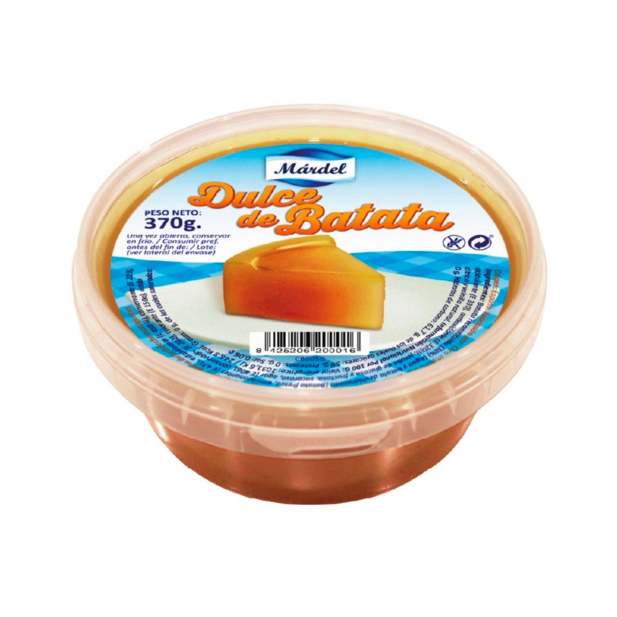 Dulce de Batata Márdel 370g