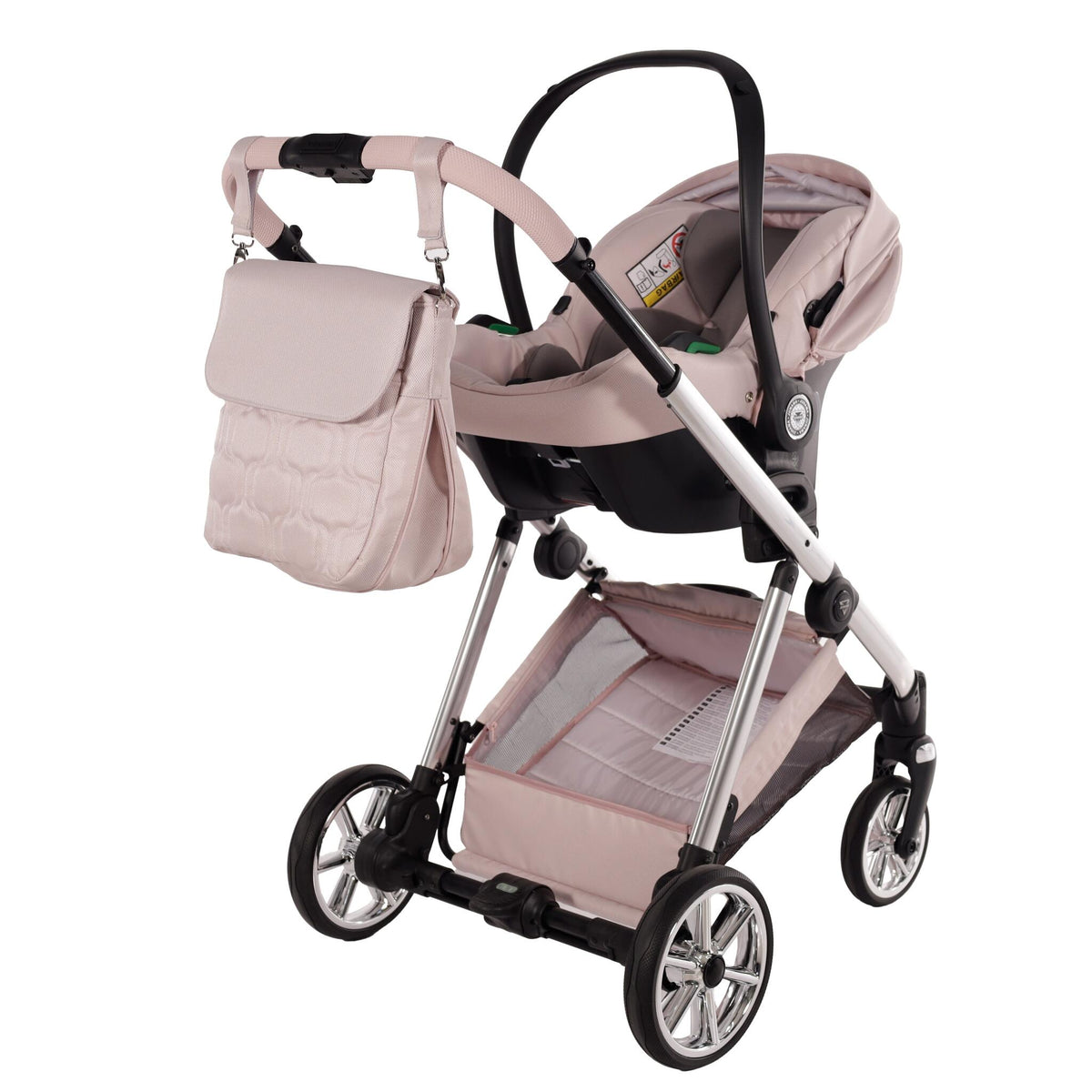 Elegant Cochecito De Bebé Duo Rosa_5