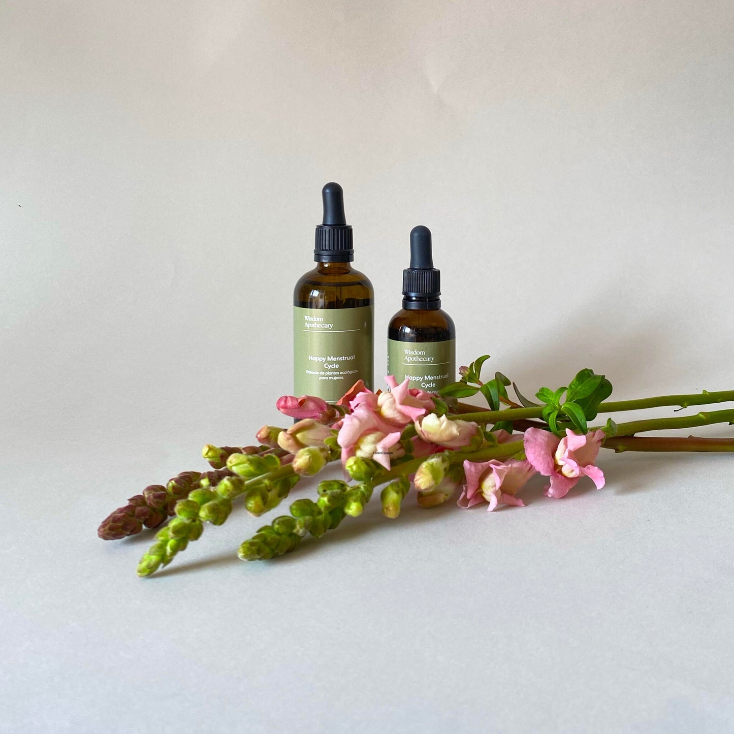 Extracto Happy Menstrual Cycle 50ml: Regulación hormonal, menstruación y menopausia. Vitex, Onagra y Manzanillaa_1