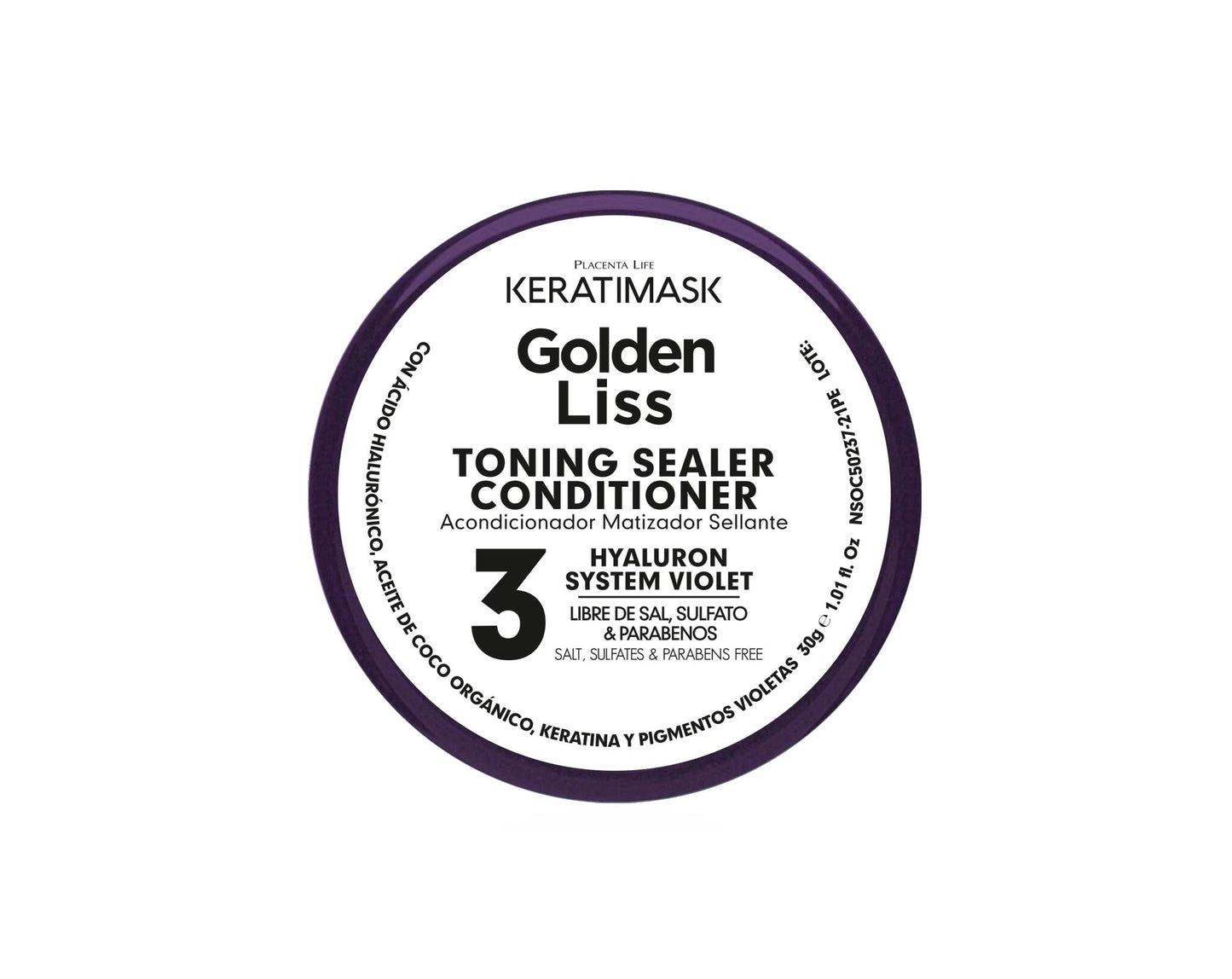 Keratimask Alisado Golden Liss_4
