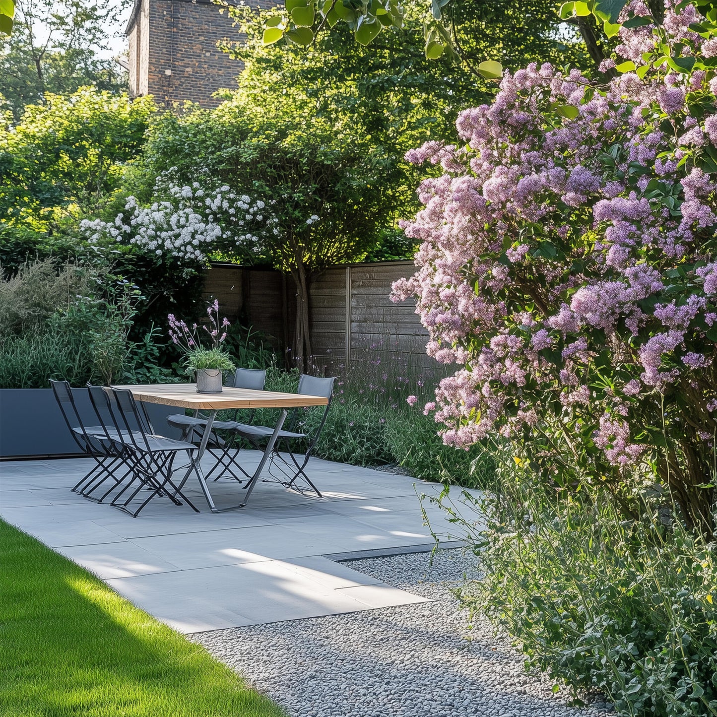Lila - 4 Pzs - Syringa Vulgaris 'michel Buchner' - Altura 25-40cm - ⌀17cm_4