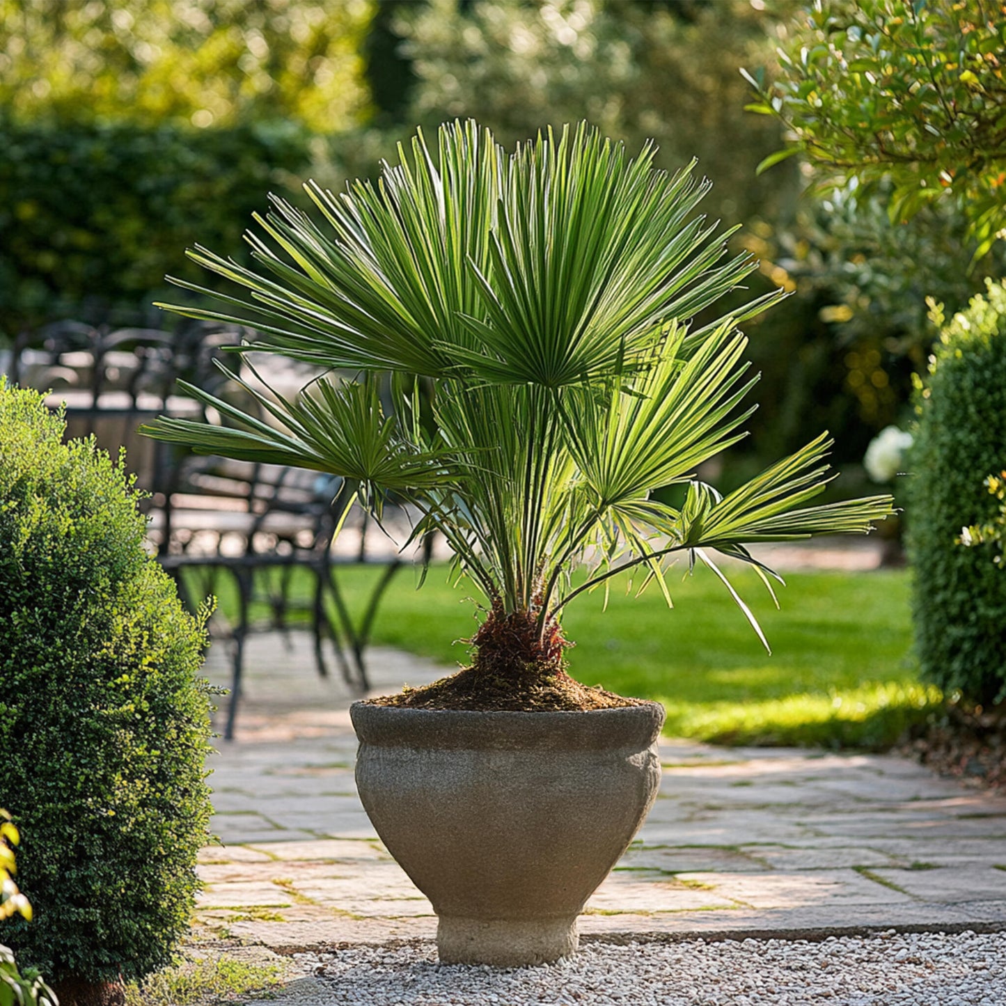 Palmito - 2 Pzs - Chamaerops Humilis - Altura 50-60cm - ⌀15cm_4