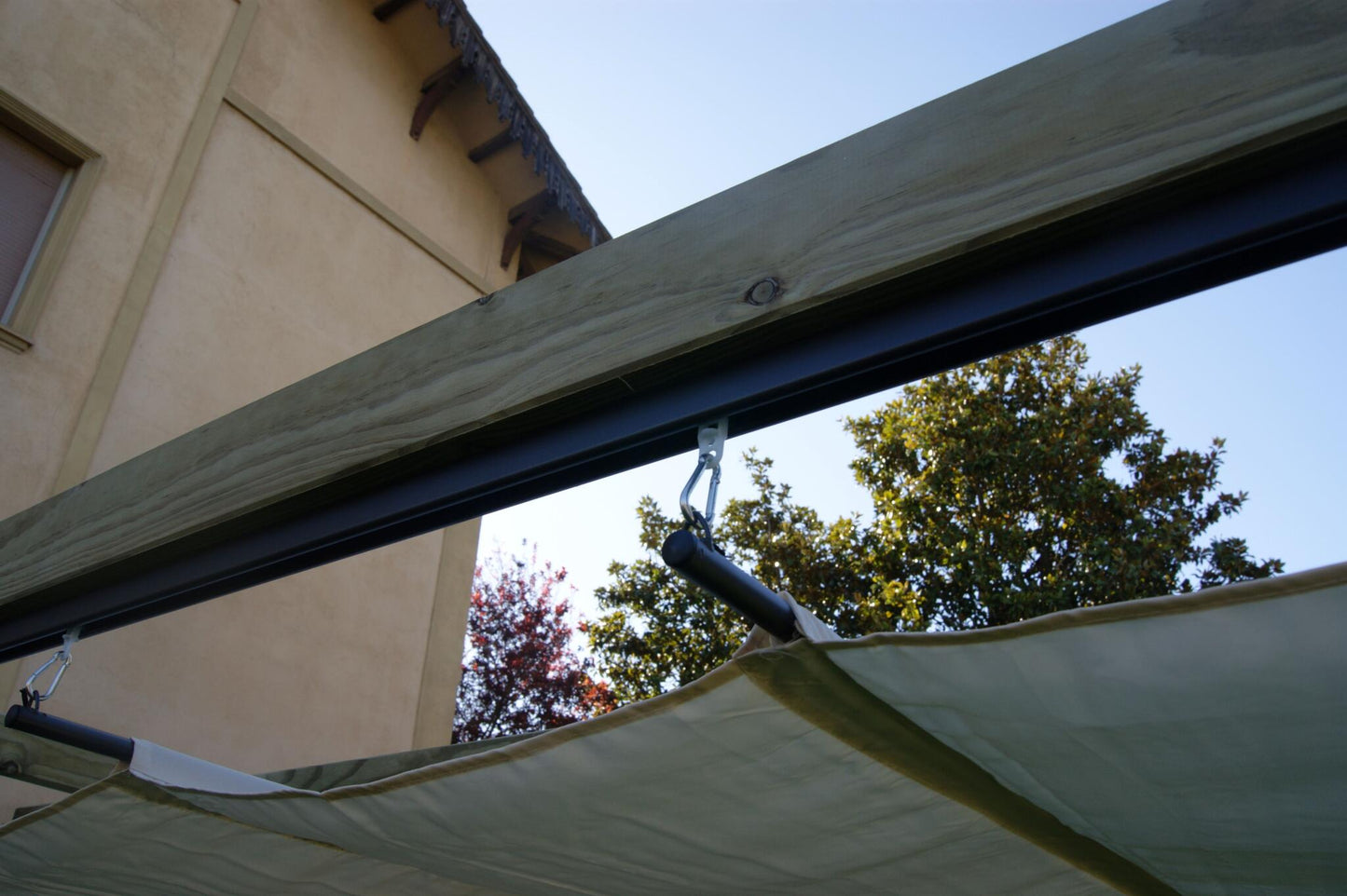 Pérgola Adosada De Madera Gama Kai Vidahuerto – 300x300x240 Cm A 270 Cm._2