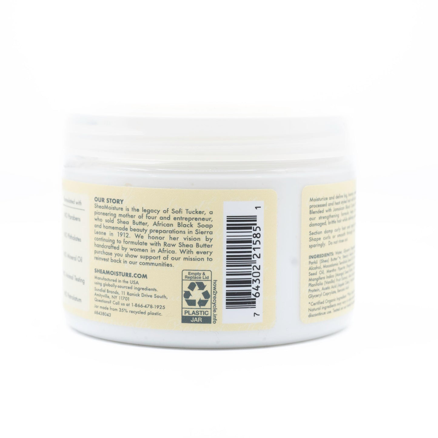 Smoothie Fortalecedor Aceite De Ricino Negro Jamaicano Shea Moisture 340g_1