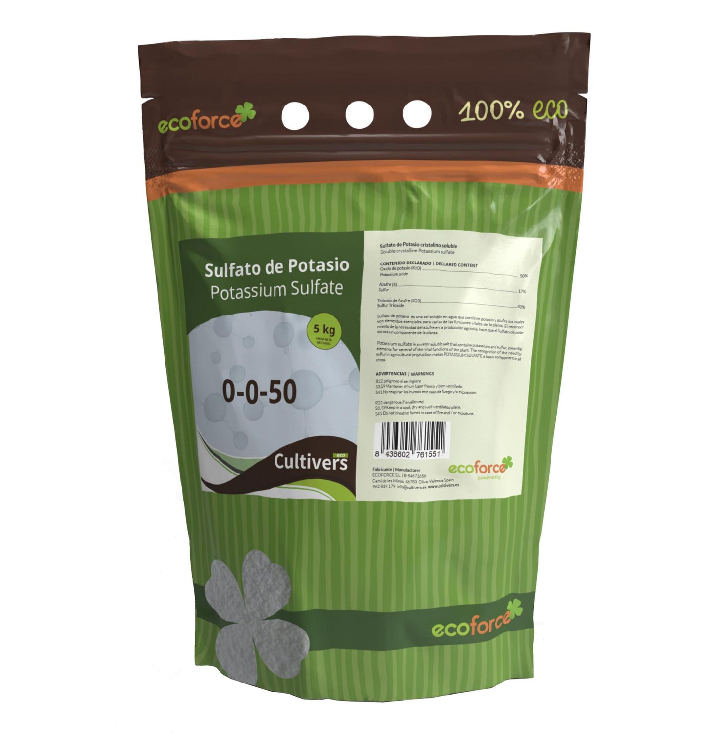 Sulfato De Potasio Cultivers 1 Kg_1