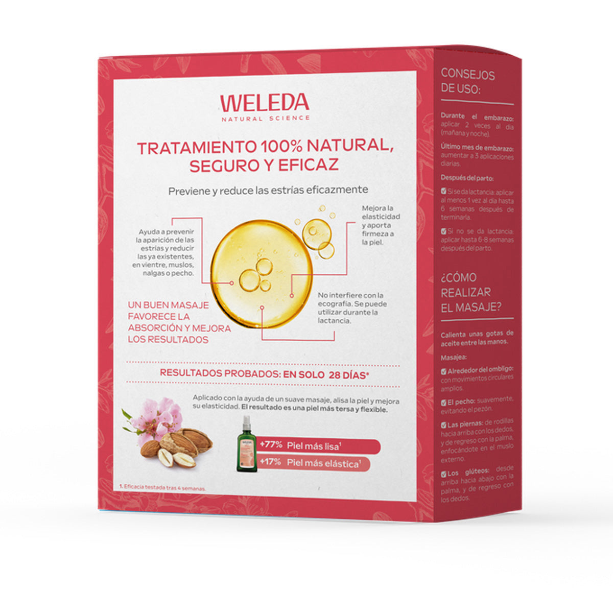 Óleo de Massagem para Estrias Weleda Duo