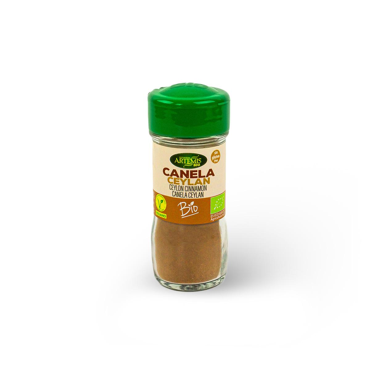 Canela do Ceilão em pó orgânica Artemis, 25 g