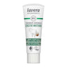 Pasta de dentes branqueadora com coco e flúor para dentes sensíveis, Lavera 75 ml