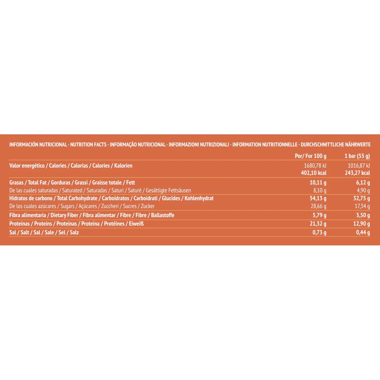 Paleobull Barra Energética de Manga, Tâmaras e Coco 55g