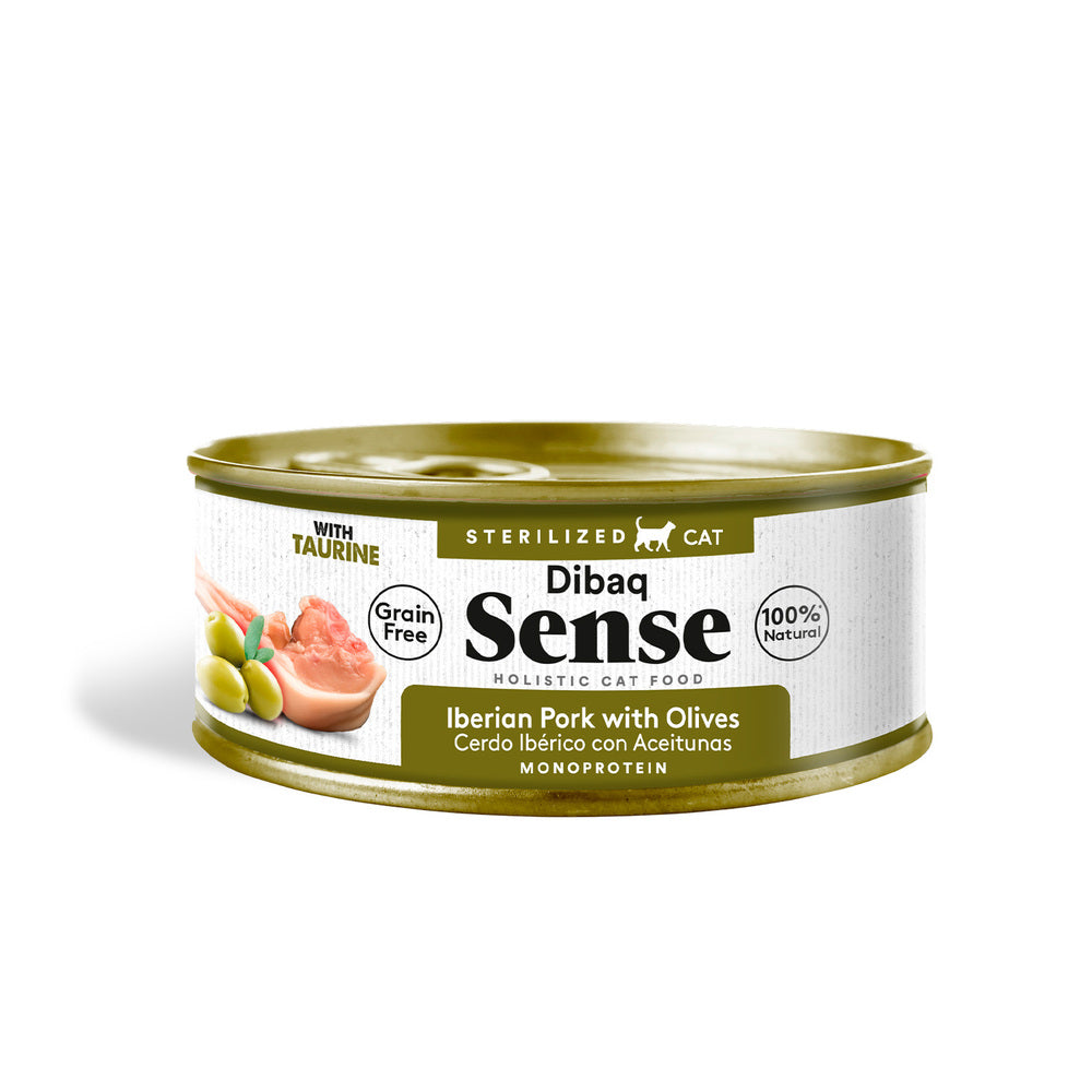 Dibaq Sense Cat Esterilizado Cerdo Ibérico (70 G X 12 Uds)_1