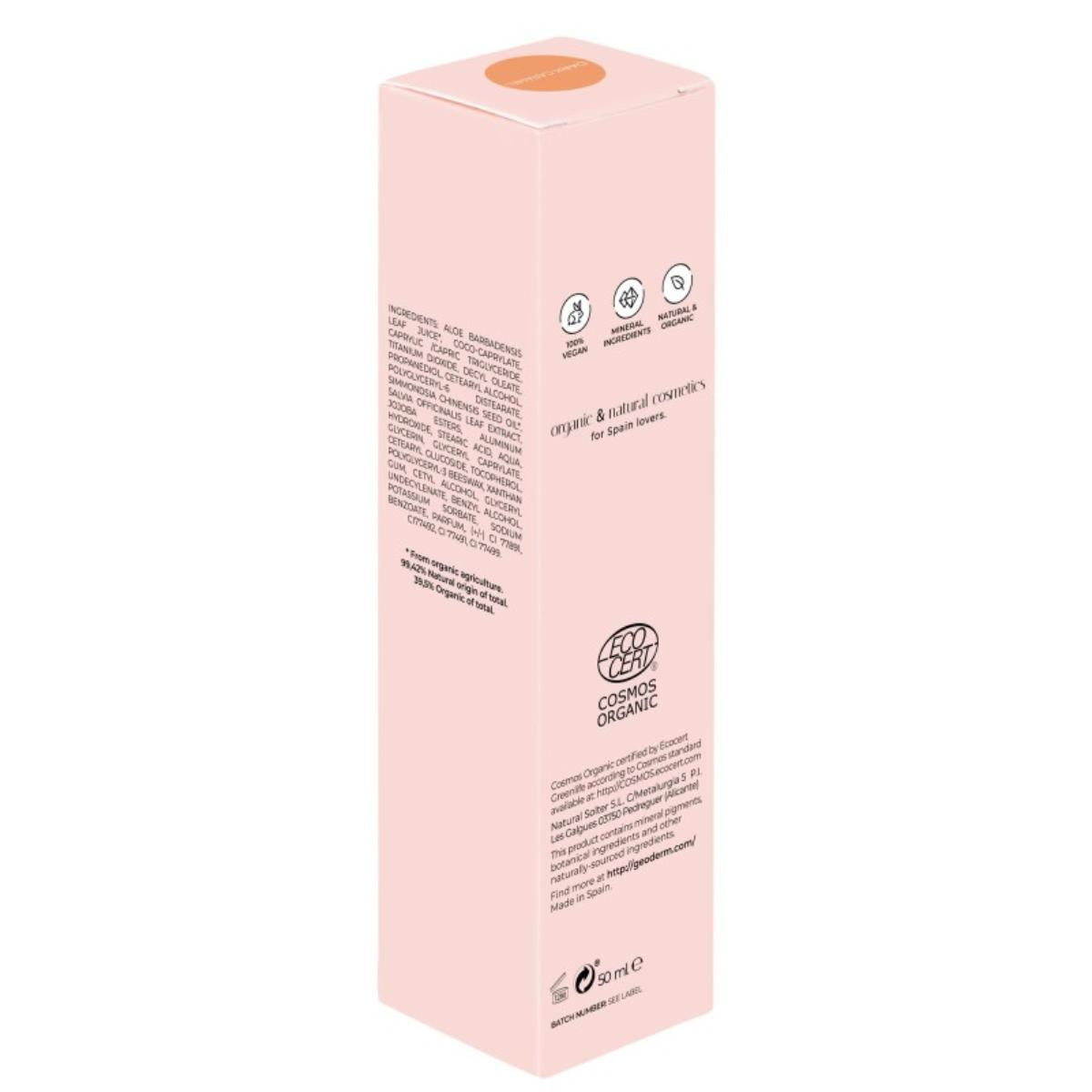 Base Líquida Caramelo Escuro (Orgânica e Bio) Geoderm 50 ml