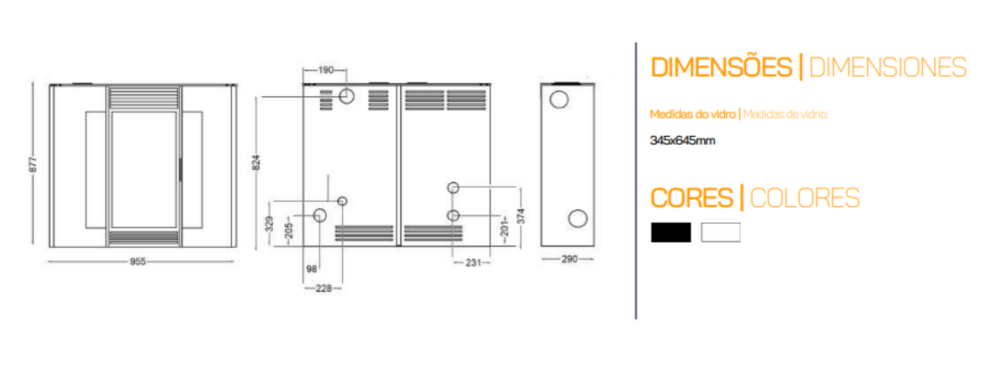 Estufa De Pellets Metlor Modelo Slim Design 22_4