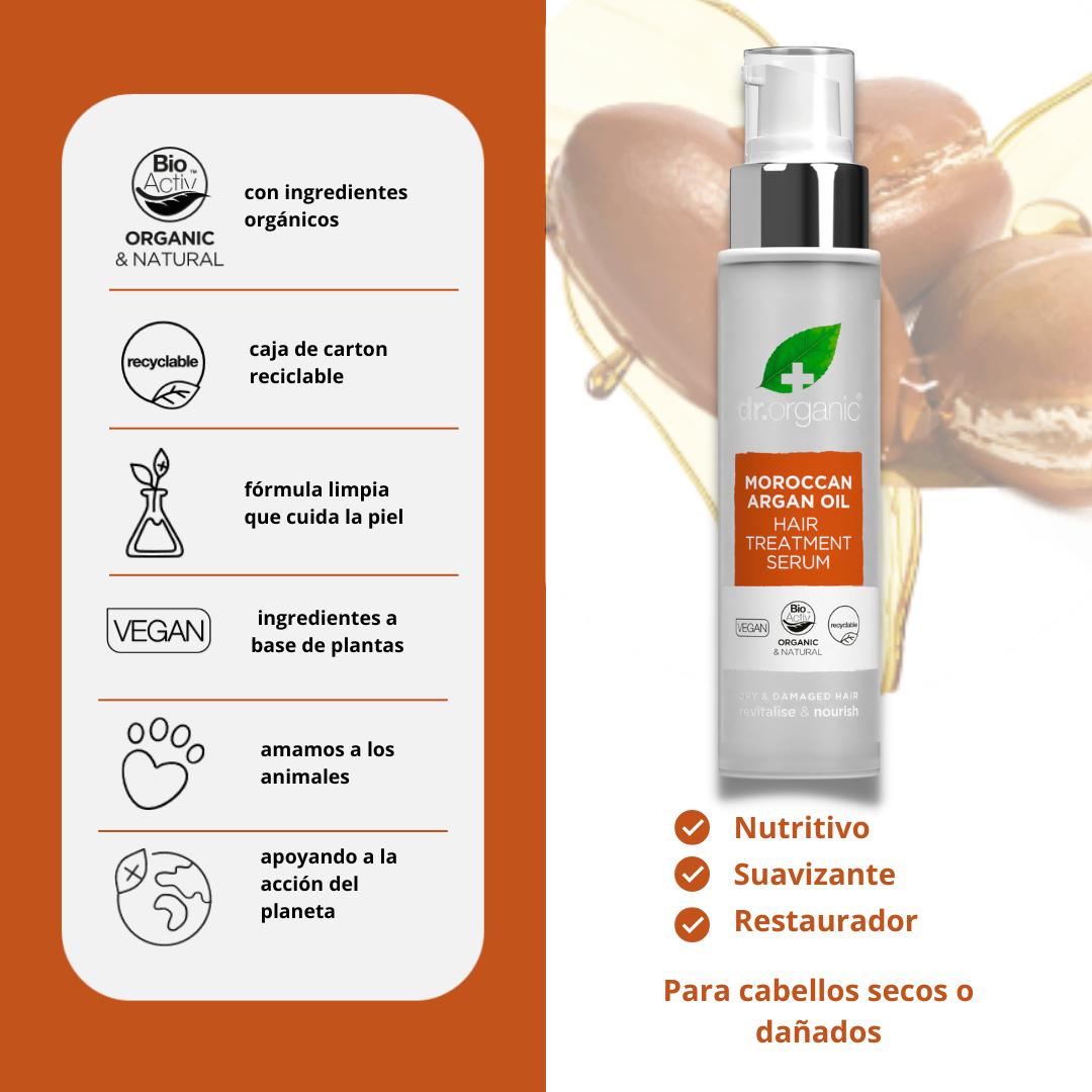 Dr. Organic Argan Oil Hair Serum 100ml