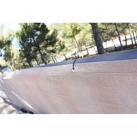 Tela para varanda 0,9x5 m Cinza - Faura