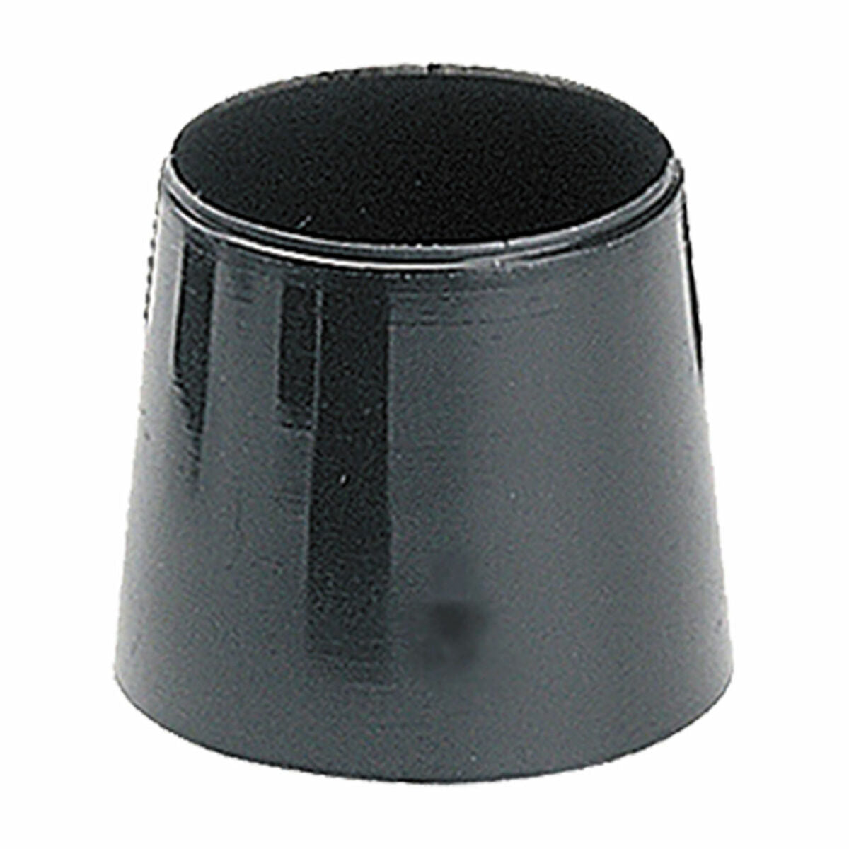 Contera/tapón Terminal Micel Cnt01 Negro Polietileno Redonda Ø 22 X 33 Mm (25 Unidades) / Vetonek_0