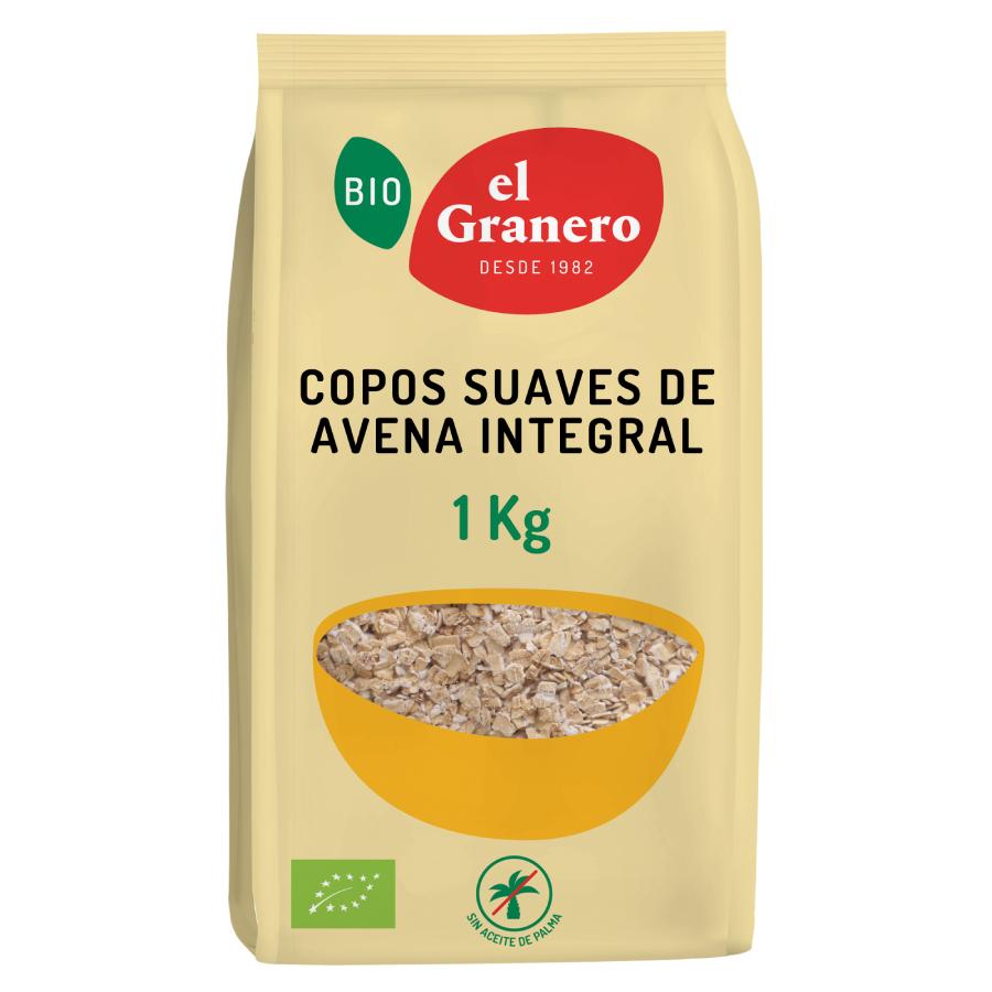 Flocos de Aveia Integrais Biológicos El Granero 1 kg