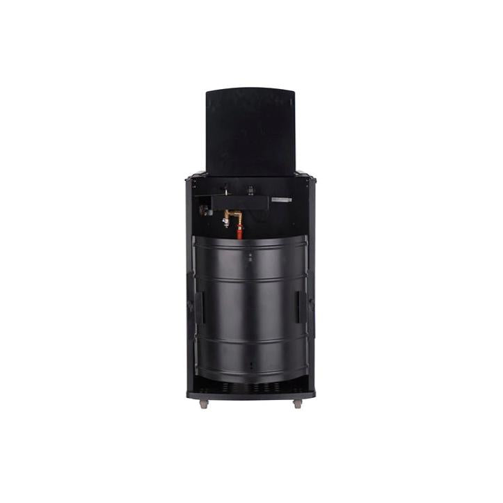 Fogão a gás portátil Manhattan metalizado Fireside 3,4 kW