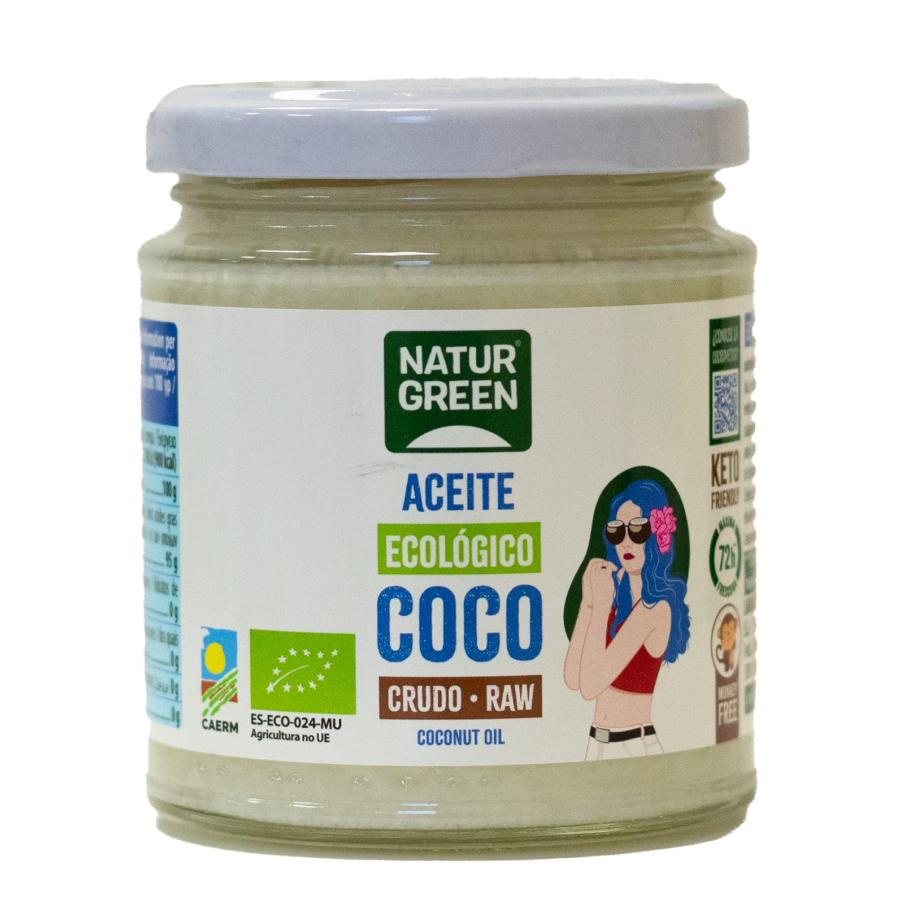 Embalagem de 2 x Óleo de Coco Biológico NaturGreen