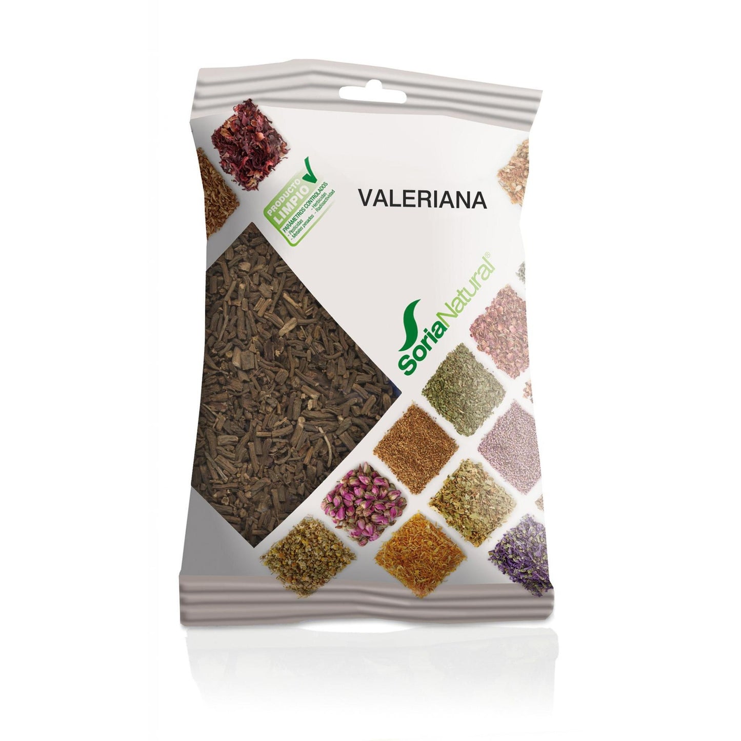 Raiz de valeriana triturada Soria Natural, 70 g