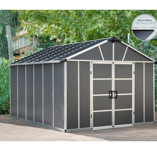 Telheiro de jardim Yukon 395x332x252 cm Canopia da Palram