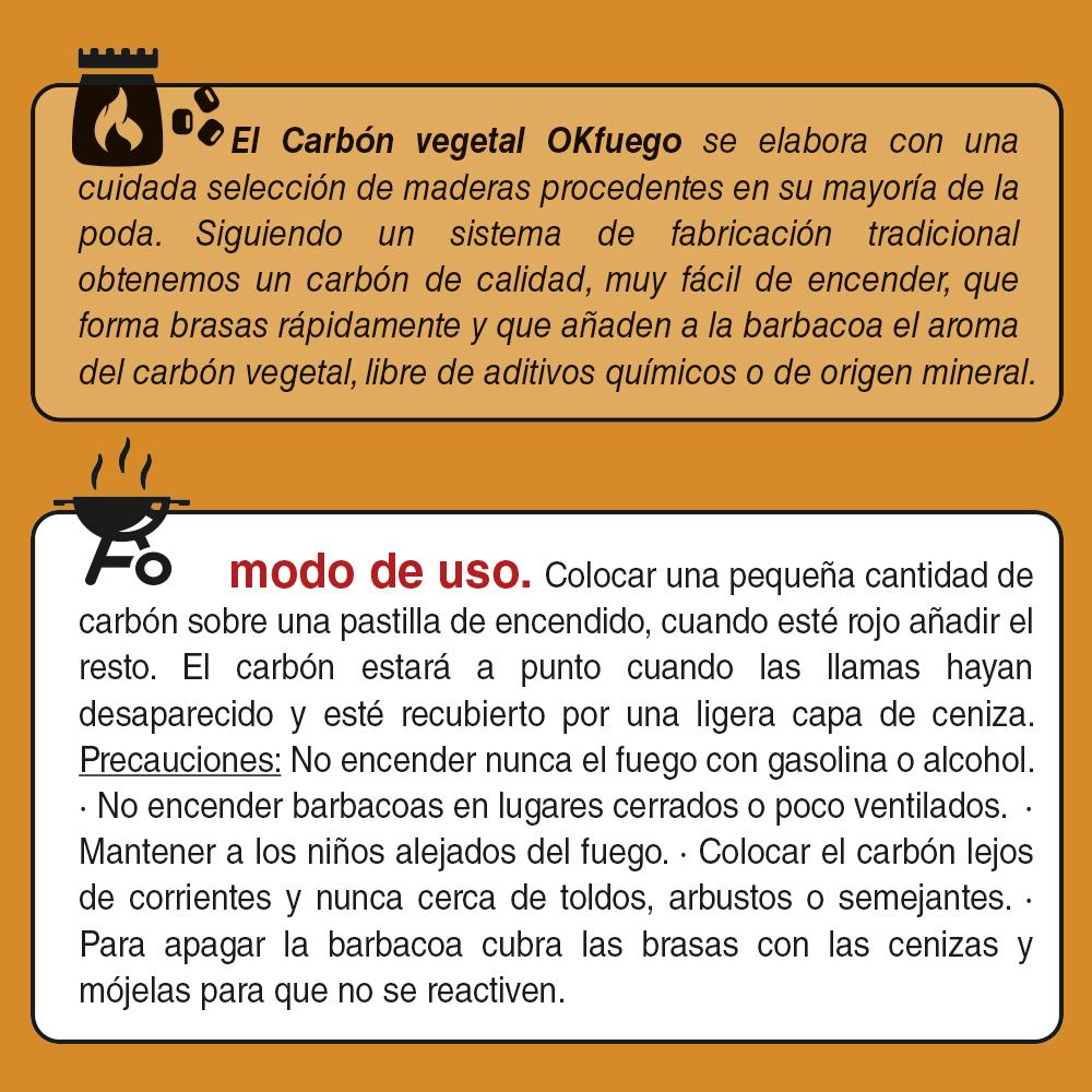 Carvão Okfuego 10 kg