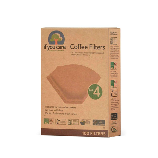 Filtros de café nº 4 If You Care 100 unidades