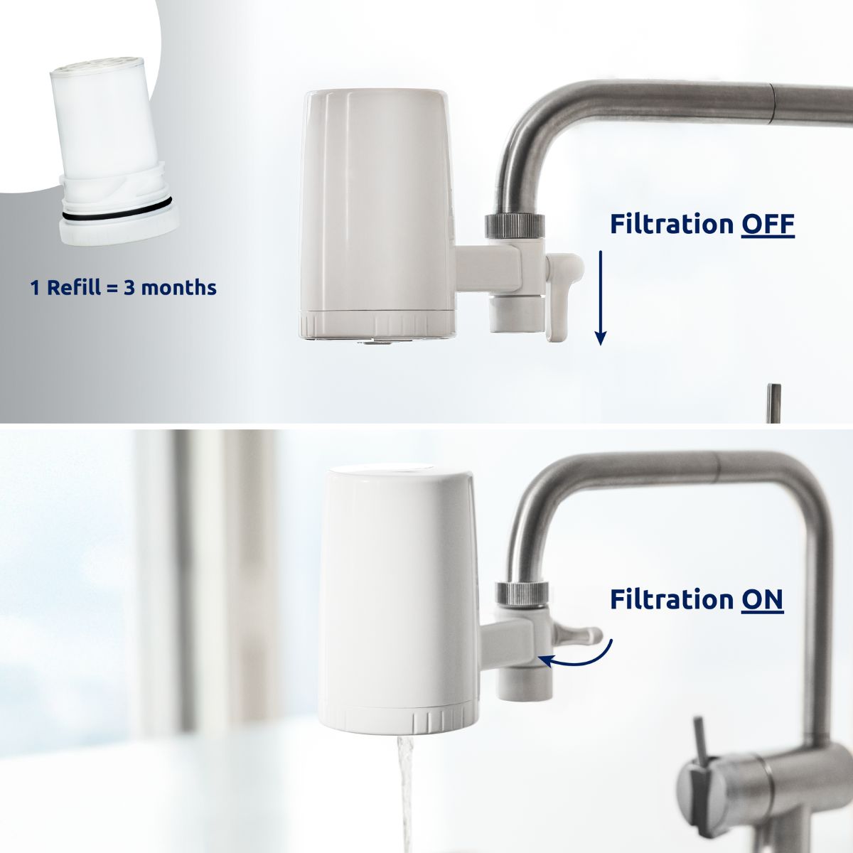 Filtro de água para torneira Essential Tappwater