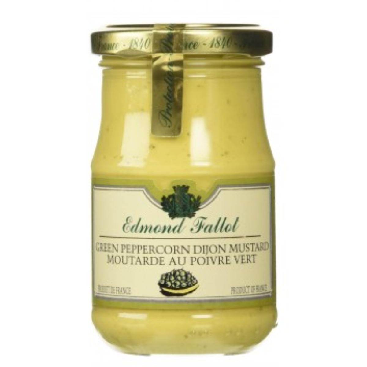 Mostarda Dijon Edmond Fallot com Pimentos Verdes 210g