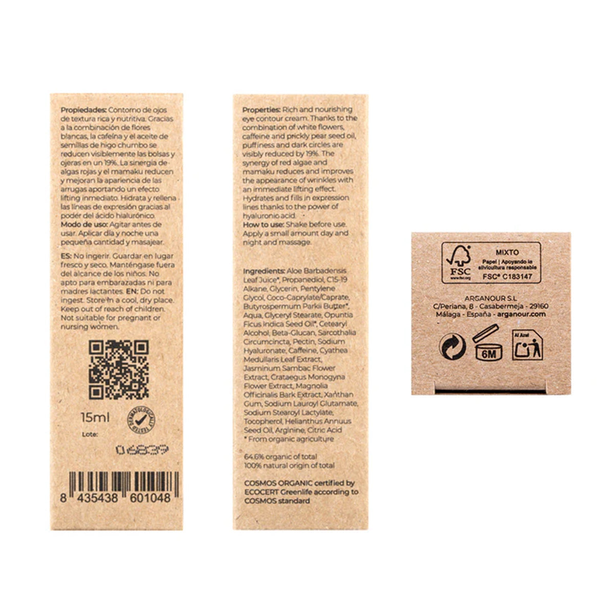 Arganour Elixir para o Contorno dos Olhos 15ml