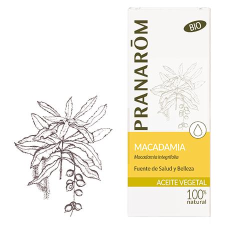 Óleo Vegetal de Macadâmia Biológico Pranaróm, 50 ml
