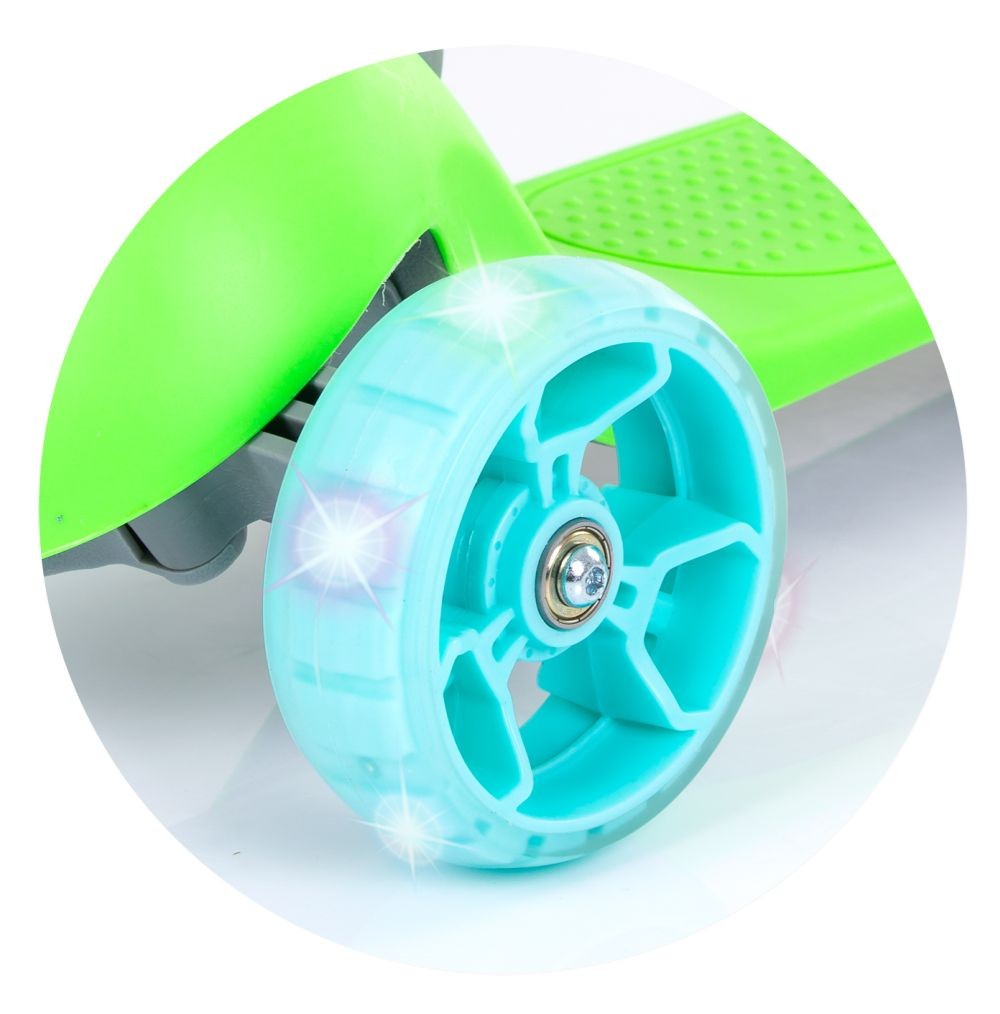Patinete Plegable Funky Yellow Green_4