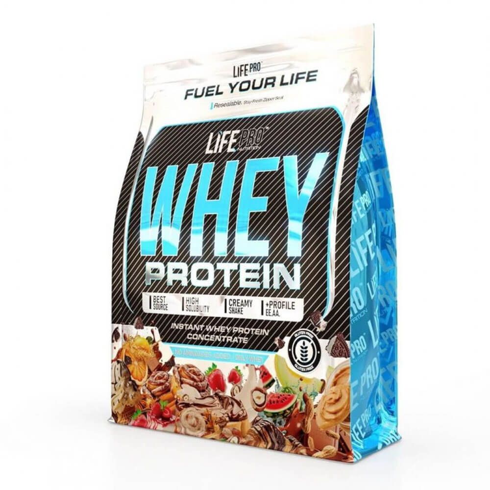 Whey Protein - 2kg - Helado De Vainilla - Proteina De Suero Whey - Lifepro_0