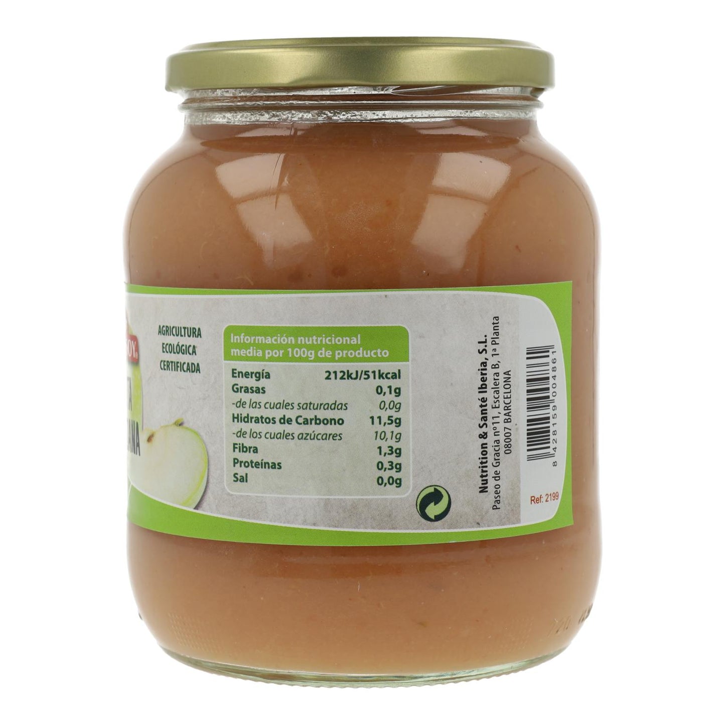 Natursoy ECO Compota de Maçã 720 ml
