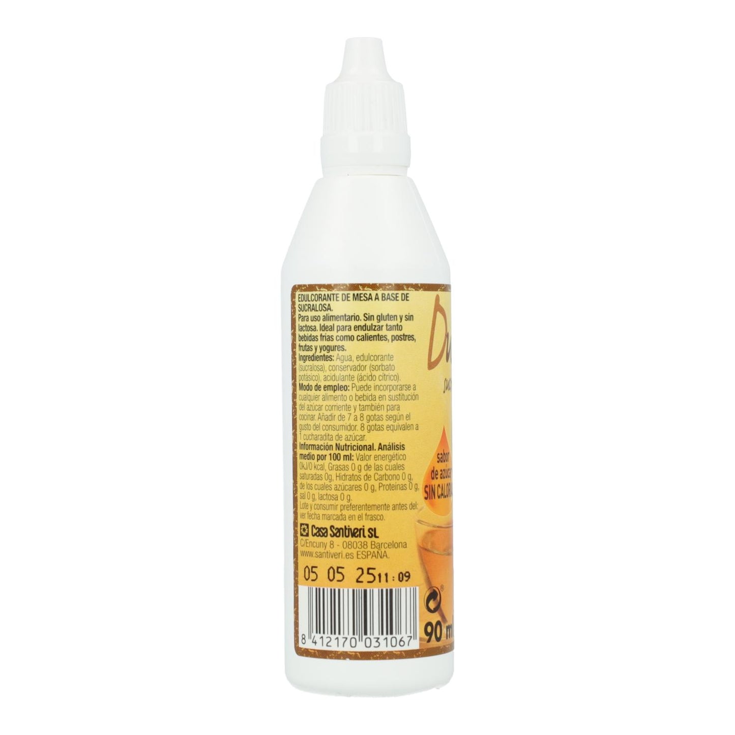 Dulzina (Sucralose) Líquida Santiveri 90 ml
