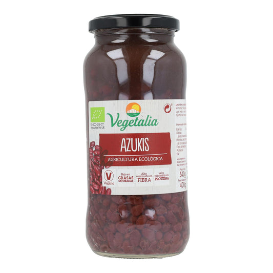 Azukis Cozidos Biológicos Vegetalia 540g