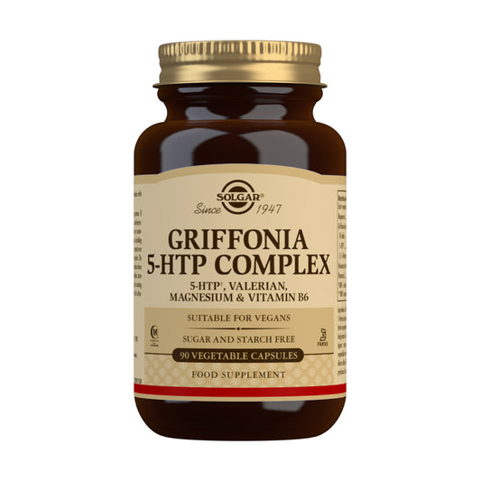 Complexo Griffonia 5-HTP, Solgar, 90 cápsulas vegetais