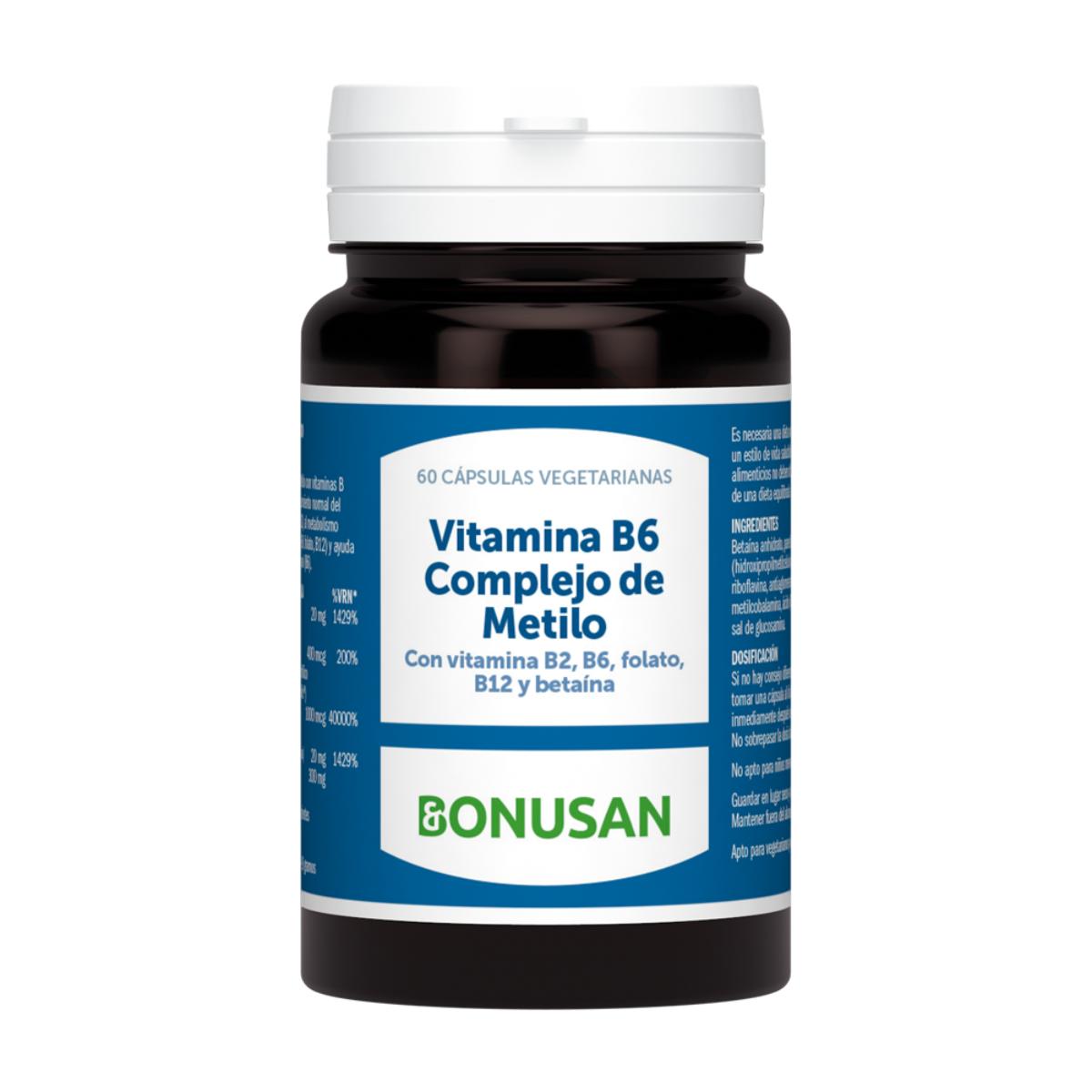 Vitamina B6 Metil Complexo Bonusan 60 cápsulas