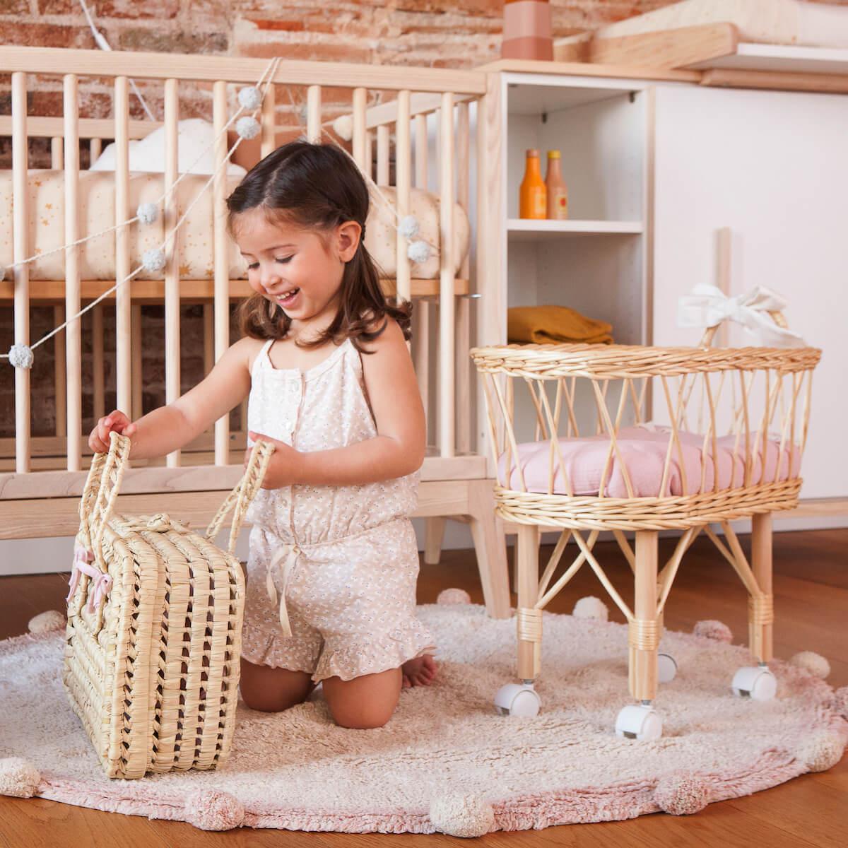 Maleta Mimbre Muñeca Bobble Rosa_3