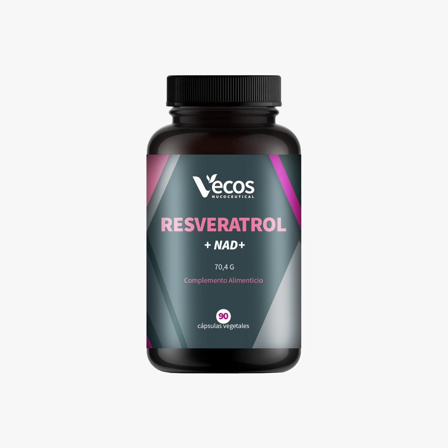 Resveratrol + NAD⁺ VECOS (90 cápsulas) | Antioxidante y Antienvejecimiento | Resveratrol + Quercetina | BioPerine®_0