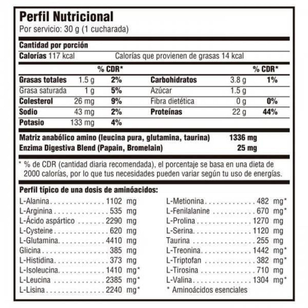 100% Professional Whey 2 Kg Fresa - Plátano_1