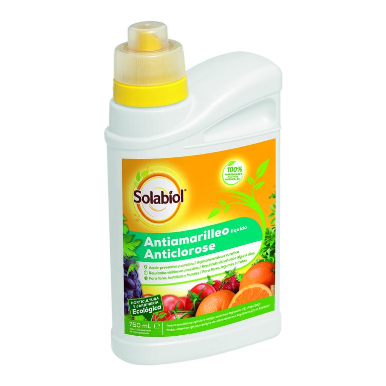 Líquido natural anti-amarelamento 750 ml Solabiol