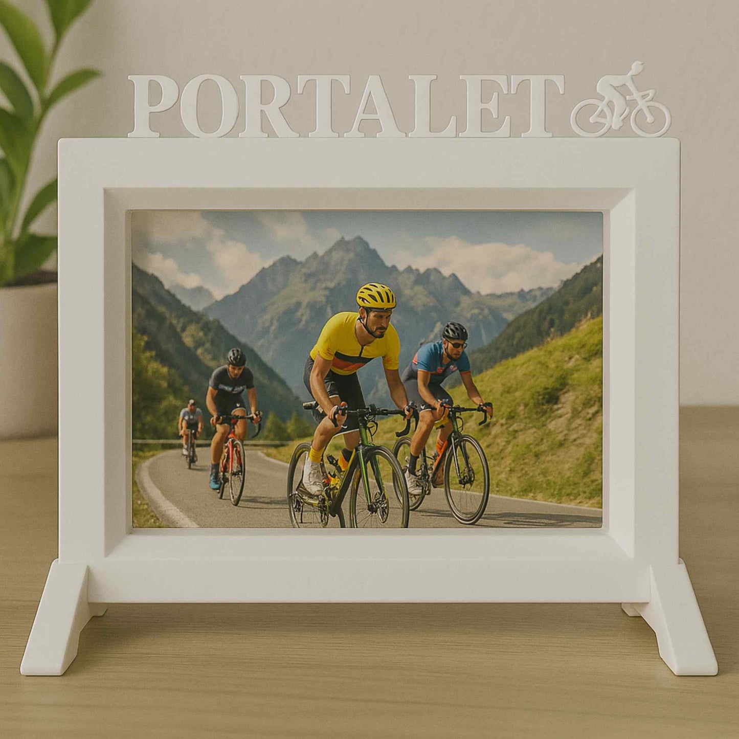 Wellhome - Marco Portalet Blanco 24x22,5 Cm Para Fotos 15x20 Cm_2