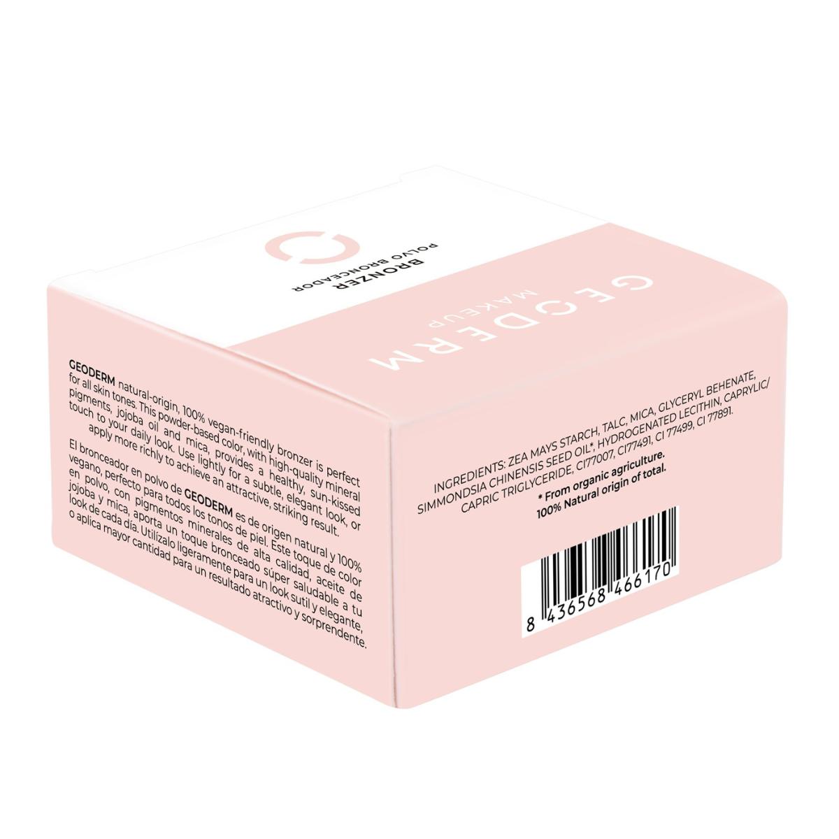 Pó Bronzeador Geoderm (Natural e Vegan) 8 gr