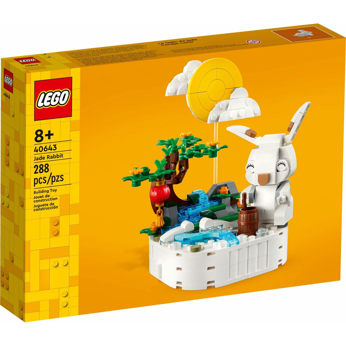 Juego De Construcción Lego Conejo De Jade Blanco_0