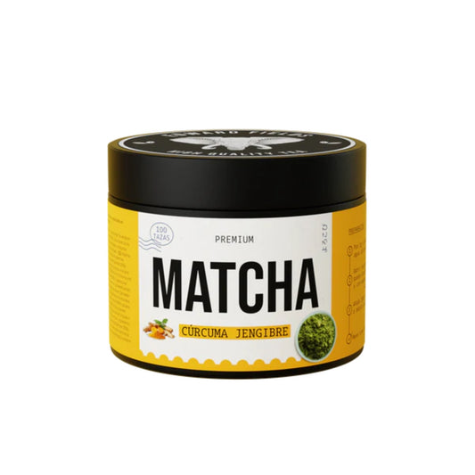 Chá Matcha Premium com Gengibre e Cúrcuma, Edward Fields Tea, 100g