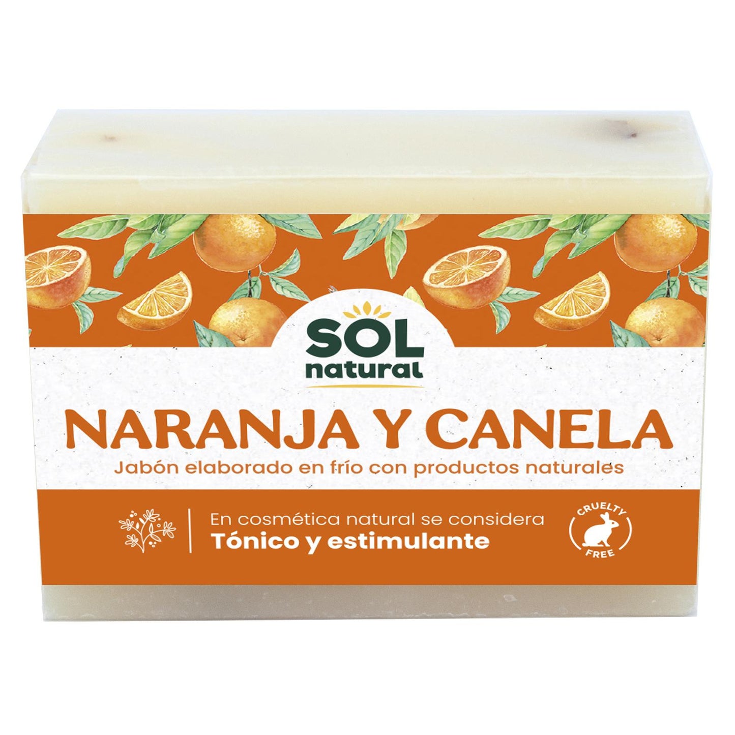 Sabonete de Canela e Laranja Sol Natural 100g