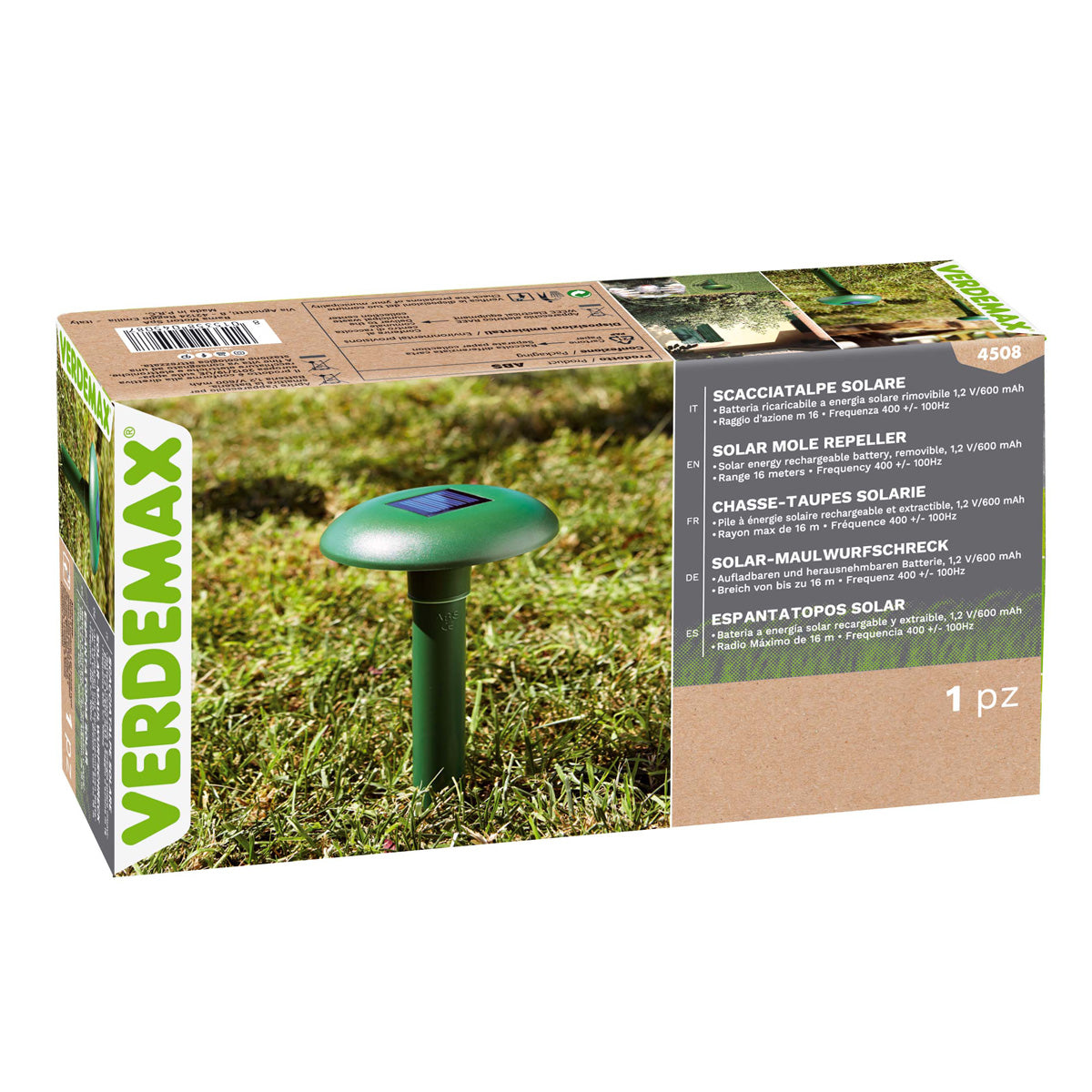 Repelente solar contra toupeiras e roedores Verdemax