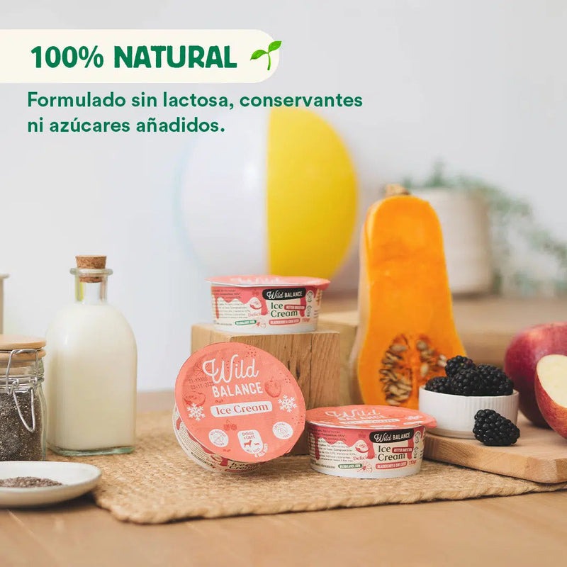 Wild Balance Frozen Yogurt para Cães e Gatos com Prebióticos Naturais 110g