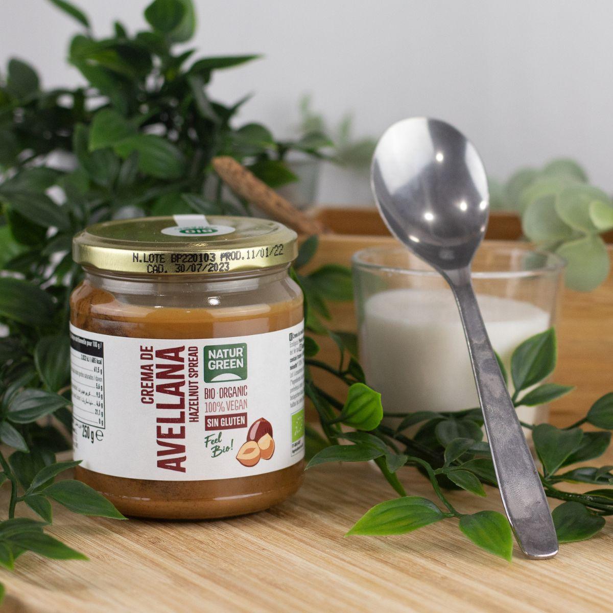 Creme de Avelã 100% Biológico NaturGreen 250 g